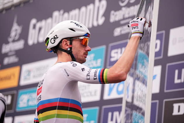USA s Brandon McNulty of UAE Team Emirates XRG during the 110th edition of the Gran Piemonte 2026 a 185 km one day race from Asti to Bra on October 08, 2026, Italy. Copyright: xMarcoxAlpozzi LaPressex