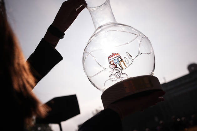 The trophy before the 110th edition of the Gran Piemonte 2026 a 185 km one day race from Asti to Bra on October 08, 2026, Italy. Copyright: xMarcoxAlpozzi LaPressex