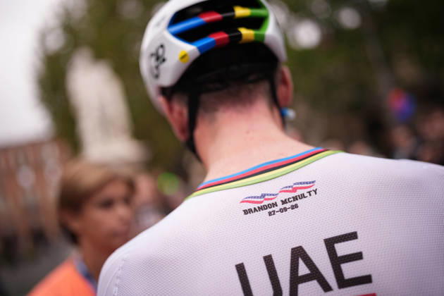 USA s Brandon McNulty of UAE Team Emirates XRG during the 110th edition of the Gran Piemonte 2026 a 185 km one day race from Asti to Bra on October 08, 2026, Italy. Copyright: xMarcoxAlpozzi LaPressex