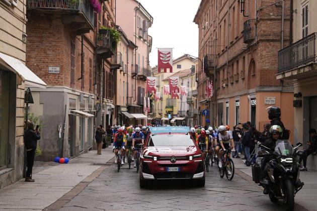 Start the race during the 110th edition of the Gran Piemonte 2026 a 185 km one day race from Asti to Bra on October 08, 2026, Italy. Copyright: xFabioxFerrari LaPressex