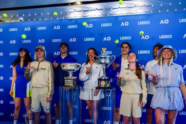 Australian Open 2027 unveiled in Melbourne MELBOURNE, AUSTRALIA, OCTOBER 8, 2026: Tennis Australia holds the official media launch of the Australian Open 2027 Grand Slam tennis tournament at the Rod Laver Arena Concourse in Melbourne. The presentation, hosted by former tennis player Jelena Dokic and Australian tennis legend Todd Woodbridge, featured several guests and was followed by a press conference, PK, Pressekonferenz with Tennis Australia CEO Andrew Abdo ahead of the upcoming tournament. Melbourne Australia Copyright: x xAlexanderxBogatyrevx xJNAxPressx
