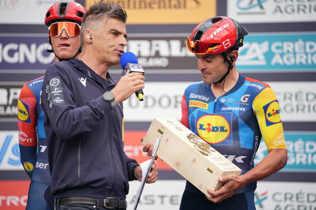 Italy s Jacopo Mosca of Lidl-Trek during the 110th edition of the Gran Piemonte 2026 a 185 km one day race from Asti to Bra on October 08, 2026, Italy.  Copyright: xMarcoxAlpozzi LaPressex