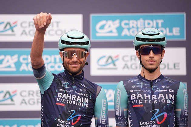 Last race for Italy s Damiano Caruso of Bahrain Victorious during the 110th edition of the Gran Piemonte 2026 a 185 km one day race from Asti to Bra on October 08, 2026, Italy. Copyright: xMarcoxAlpozzi LaPressex