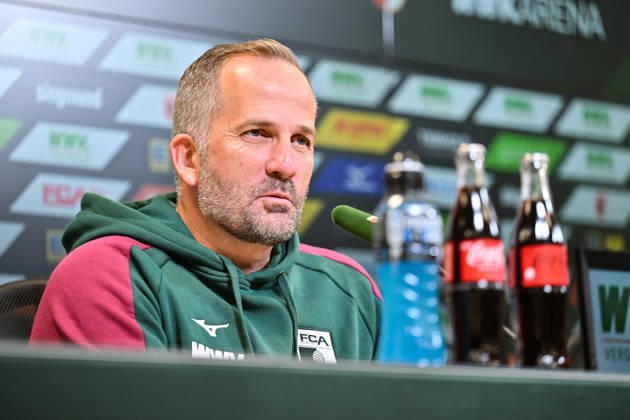Pressekonferenz FC Augsburg, 08.10.2026 Copyright: xBEAUTIFULxSPORTS Goldbergx
