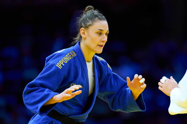 Scoccimarro Giovanna (GER), OCTOBER 8, 2026 -Judo : World Judo Championships BAKU2026 Women s -70kgSemi-final match at National Gymnastics Arena in Baku, Azerbaijan. aflo_354298671 KenxAsakurax