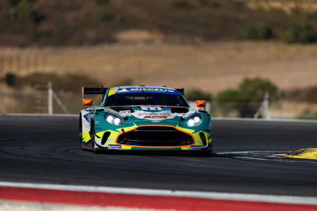 AUTO - MLC 2026 - PORTIMAO 11 COMEAU Antoine (usa), HAYS Nicky (usa), Code Racing Development, Aston Martin Vantage AMR GT3 Evo, GT3, action during the 6th round of the 2026 Michelin Le Mans Cup on the Autodromo Internacional do Algarve from October 8 to 10, 2026 in Portimao, Portugal - Copyright: xJoaoxFilipex