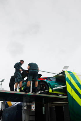 DTM, 15. + 16. Rennen Hockenheim 2026 7 Aston Martin Vantage AMR GT3 EVO, Comtoyou Racing: Nicki Thiim - picture by Gruppe C Photography Sachsenring Hockenheimring Baden-Württemberg Germany Copyright: xGruppexCxPhotographyx