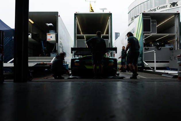 DTM, 15. + 16. Rennen Hockenheim 2026 7 Aston Martin Vantage AMR GT3 EVO, Comtoyou Racing: Nicki Thiim - picture by Gruppe C Photography Sachsenring Hockenheimring Baden-Württemberg Germany Copyright: xGruppexCxPhotographyx