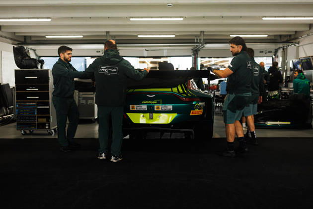 DTM, 15. + 16. Rennen Hockenheim 2026 7 Aston Martin Vantage AMR GT3 EVO, Comtoyou Racing: Nicki Thiim - picture by Gruppe C Photography Sachsenring Hockenheimring Baden-Württemberg Germany Copyright: xGruppexCxPhotographyx