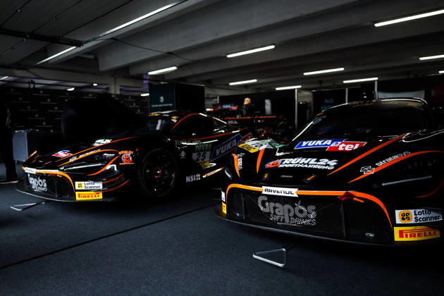 DTM, 15. + 16. Rennen Hockenheim 2026 25 McLaren 720S GT3 Evo, Dörr Motorsport: Ben Dörr, 16 McLaren 720S GT3 Evo, Dörr Motorsport: Timo Glock - picture by Gruppe C Photography Sachsenring Hockenheimring Baden-Württemberg Germany Copyright: xGruppexCxPhotographyx