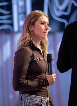 ALPINE SKIING - Atomic Media Day 2026 ALTENMARKT,AUSTRIA,08.OCT.26 - ALPINE SKIING - Atomic Media Day. Image shows Mikaela Shiffrin (USA). GEPAxpictures xHaraldxSteiner