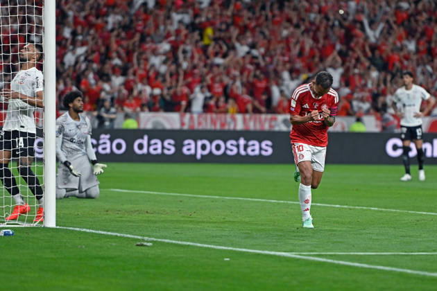 RECORD DATE NOT STATED 7th October 2026; Beira-Rio Stadium, Porto Alegre, Brazil; Brazilian Serie A Football, Internacional versus Corinthians; Alan Patrick of Internacional celebrates his goal in the 77th minute to go up 2-0 MaxxPeixoto DiaEsportivo