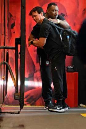 RECORD DATE NOT STATED 7th October 2026; Beira-Rio Stadium, Porto Alegre, Brazil; Brazilian Serie A Football, Internacional versus Corinthians; Head coach Fernando Diniz leaves the stadium after being fired from Corinthians following a 2-1 defeat after the match MaxxPeixoto DiaEsportivo