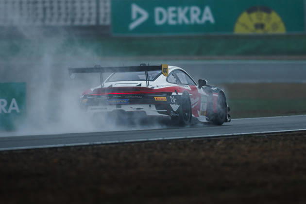 ADAC GT Masters, 11. + 12. Rennen Hockenheim 2026 41 Porsche 911 GT3 R (992), razoon - more than racing: Leo Pichler, Colin Büninghaus - picture by Gruppe C Photography Salzburg Salzburgring Bayern Germany Copyright: xGruppexCxPhotographyx