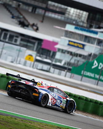 ADAC GT Masters, 11. + 12. Rennen Hockenheim 2026 63 Lamborghini Huracan GT3 EVO 2, LIQUI MOLY Team Engstler Motorsport: Finn Zulauf, Felix Hirsiger - picture by Gruppe C Photography Salzburg Salzburgring Germany Copyright: xGruppexCxPhotographyx