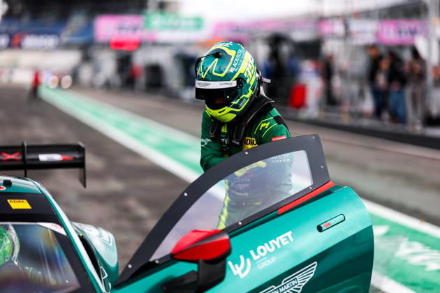 ADAC GT Masters, 11. + 12. Rennen Hockenheim 2026 39 Aston Martin Vantage GT3 EVO, Comtoyou Racing: Jamie Alan Day, Baudouin Detout - picture by Gruppe C Photography Salzburg Salzburgring Bayern Germany Copyright: xGruppexCxPhotographyx