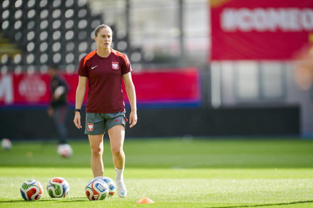 08.10.2026 LEUVEN , PILKA NOZNA KOBIET ( WOMEN S FOOTBALL) TRENING OFICJALNY PRZED POLFINALEM BARAZY MISTRZOSTW SWIATA 2027 TRENING NZ. EWA PAJOR FOTO RADOSLAW JOZWIAK CYFRASPORT NEWSPIX.PL --- Newspix.pl RA2_6224