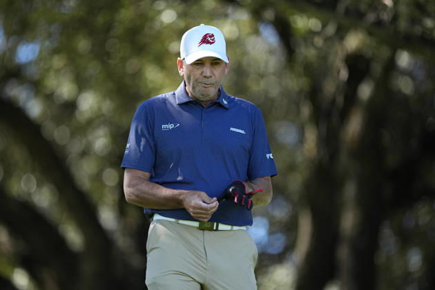 October 8, 2026, Madrid, Madrid, Spain: Sergio Garcia of Spain during the Open de Espao±a 2026 presented by Madrid, R1, golf tournament of DP World Tour at Club de Campo Villa de Madrid on October 08, 2026, in Madrid, Spain. Open De Espao±A Presented By Madrid R1 - DP World Tour 2026 - ZUMAa181 20261008_zaa_a181_193 Copyright: xOscarxJ.xBarrosox