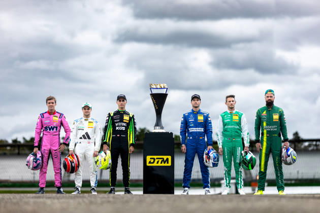 DTM, 15. + 16. Rennen Hockenheim 2026 14 Ferrari 296 GT3 EVO, EMIL FREY RACING: Matteo Cairoli, 22 Mercedes-AMG GT3 EVO, Landgraf Motorsport: Lucas Auer, 91 Porsche 911 GT3 R (992), Manthey: Thomas Preining, 80 Mercedes-AMG GT3 EVO, Winward Racing: Maro Engel, 11 BMW M4 GT3 Evo, Schubert Motorsport: Marco Wittmann, 7 Aston Martin Vantage AMR GT3 EVO, Comtoyou Racing: Nicki Thiim - picture by Gruppe C Photography Sachsenring Hockenheimring Baden-Württemberg Germany Copyright: xGruppexCxPhotographyx