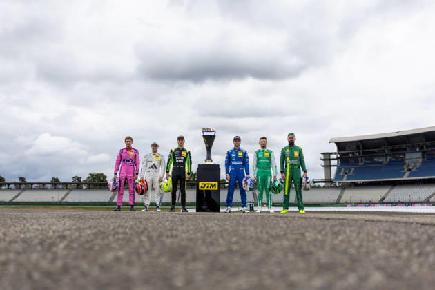 DTM, 15. + 16. Rennen Hockenheim 2026 14 Ferrari 296 GT3 EVO, EMIL FREY RACING: Matteo Cairoli, 22 Mercedes-AMG GT3 EVO, Landgraf Motorsport: Lucas Auer, 91 Porsche 911 GT3 R (992), Manthey: Thomas Preining, 80 Mercedes-AMG GT3 EVO, Winward Racing: Maro Engel, 11 BMW M4 GT3 Evo, Schubert Motorsport: Marco Wittmann, 7 Aston Martin Vantage AMR GT3 EVO, Comtoyou Racing: Nicki Thiim - picture by Gruppe C Photography Sachsenring Hockenheimring Baden-Württemberg Germany Copyright: xGruppexCxPhotographyx