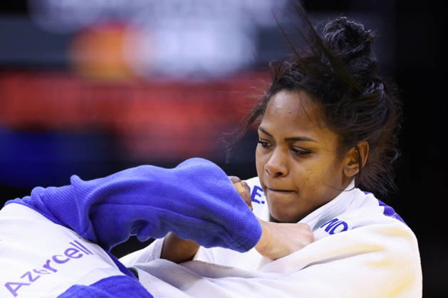 AZERBAIJAN, BAKU - OCTOBER 8, 2026: Nauana Silva of Brazil is pictured during a -70 kg bout against Giovanna Scoccimarro of Germany as part of the 2026 World Judo Championships at the National Gymnastics Arena 2026 World Judo Championships In Baku - ZUMAt113 20261008_zaa_t113_654 Copyright: xMikhailxSinitsynx