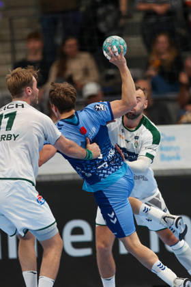 Max Haefner (TVB Stuttgart, 3) GER, TVB Stuttgart vs. HSG Wetzlar, Handball, Opel Handball-Bundesliga, 8. Spieltag, Spielzeit 2026 2027, 08.10.2026 GER, TVB Stuttgart vs. HSG Wetzlar, Handball, Opel Handball-Bundesliga, 8. Spieltag, Spielzeit 2026 2027, 08.10.2026 Stuttgart Copyright: xEibner-Pressefoto SoerenxHerwegx EP_SHG