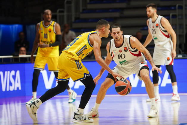 October 8, 2026, Belgrade, Central Serbia, Serbia: 2026108, Belgrade, Serbia - Maccabi Rapyd Tel Aviv and Armani Olimpia Milan play a EuroLeague basketball game at the Aleksandar Nikolic Hall. MADAR YAM in action. Belgrade Serbia - ZUMAd223 20261008_zip_d223_013 Copyright: xMarkoxDimicx