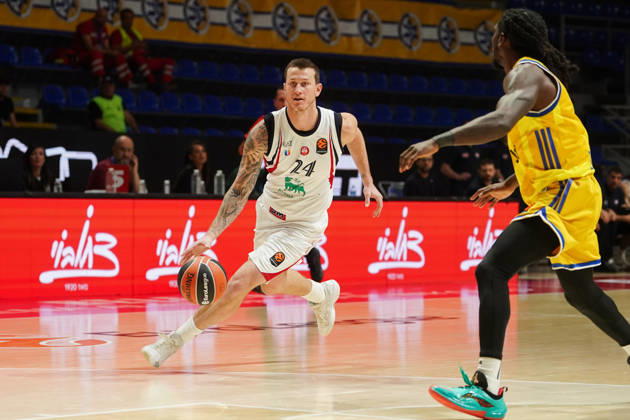 October 8, 2026, Belgrade, Central Serbia, Serbia: 2026108, Belgrade, Serbia - Maccabi Rapyd Tel Aviv and Armani Olimpia Milan play a EuroLeague basketball game at the Aleksandar Nikolic Hall. MATHEWS GARRISON in action. Belgrade Serbia - ZUMAd223 20261008_zip_d223_019 Copyright: xMarkoxDimicx
