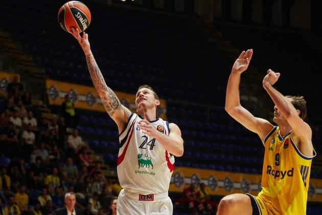 October 8, 2026, Belgrade, Central Serbia, Serbia: 2026108, Belgrade, Serbia - Maccabi Rapyd Tel Aviv and Armani Olimpia Milan play a EuroLeague basketball game at the Aleksandar Nikolic Hall. MATHEWS GARRISON in action. Belgrade Serbia - ZUMAd223 20261008_zip_d223_020 Copyright: xMarkoxDimicx