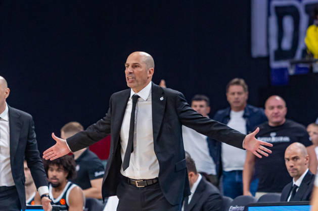 ESP: Euroleague Real Madrid v Partizan Belgrade Joan Penarroya of Partizan during the Euroleague match between Real Madrid and Partizan Mozzart Bet Belgrade played at Movistar Arena Stadium on October 8 2026 in Madrid Spain Madrid Spain Basketball Copyright: xAlbaxPachecox xAgenciaxLOFx