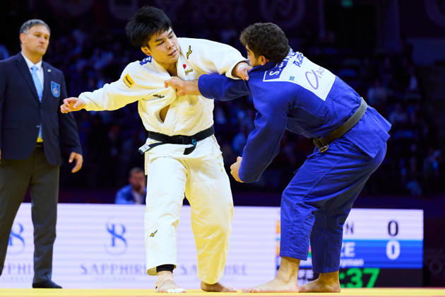 Goki Tajima (JPN), OCTOBER 8, 2026 -Judo : World Judo Championships BAKU2026 Mens -90kg2nd Round match at National Gymnastics Arena in Baku, Azerbaijan. aflo_354386706 KenxAsakurax