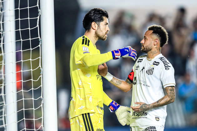 October 10, 2026, Sao Paulo, Sao Paulo, Brazil: SoO PAULO (SP), BRAZIL OCTOBER 10: Santos player Neymar Jr. during the match between Santos and Flamengo in the 2026 Brazilian Championship at Vila Belmiro Stadium in Santos (SP), Brazil, on Thursday, October 10, 2026., Credit:Marco Miatelo Avalon Copyright: xMarcoxMiatelox xAvalonx 1141612050