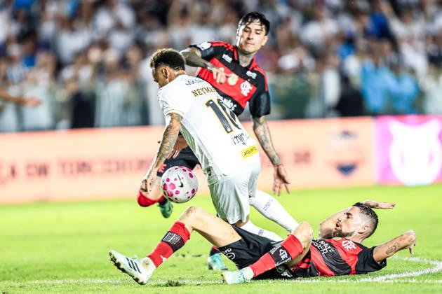 October 10, 2026, Sao Paulo, Sao Paulo, Brazil: SoO PAULO (SP), BRAZIL OCTOBER 10: Santos player Neymar Jr. during the match between Santos and Flamengo in the 2026 Brazilian Championship at Vila Belmiro Stadium in Santos (SP), Brazil, on Thursday, October 10, 2026., Credit:Marco Miatelo Avalon Copyright: xMarcoxMiatelox xAvalonx 1141612008