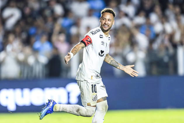 October 10, 2026, Sao Paulo, Sao Paulo, Brazil: SoO PAULO (SP), BRAZIL OCTOBER 10: Santos player Neymar Jr. during the match between Santos and Flamengo in the 2026 Brazilian Championship at Vila Belmiro Stadium in Santos (SP), Brazil, on Thursday, October 10, 2026., Credit:Marco Miatelo Avalon Copyright: xMarcoxMiatelox xAvalonx 1141612057