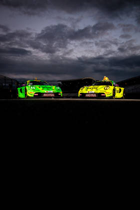 DTM, 15. + 16. Rennen Hockenheim 2026: 90 Porsche 911 GT3 R (992), Manthey: Ricardo Feller; 91 Porsche 911 GT3 R (992), Manthey: Thomas Preining - picture by Gruppe C Photography Copyright: xGruppexCxPhotographyx