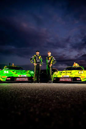 DTM, 15. + 16. Rennen Hockenheim 2026: 90 Porsche 911 GT3 R (992), Manthey: Ricardo Feller; 91 Porsche 911 GT3 R (992), Manthey: Thomas Preining - picture by Gruppe C Photography Copyright: xGruppexCxPhotographyx