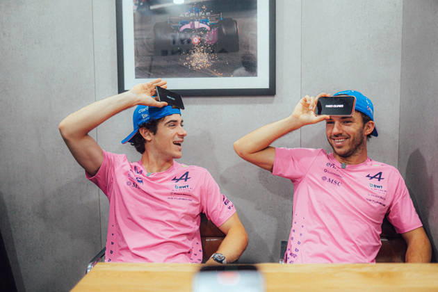 Formula 1 Singapore Airlines Singapore Grand Prix 43Franco Colapinto (BWT Alpine F1 Team, 43) 10Pierre Gasly (BWT Alpine F1 Team, 10) at the Formula 1 Singapore Airlines Singapore Grand Prix 2026 9 10 2026 Copyright: xTomxBaigentx