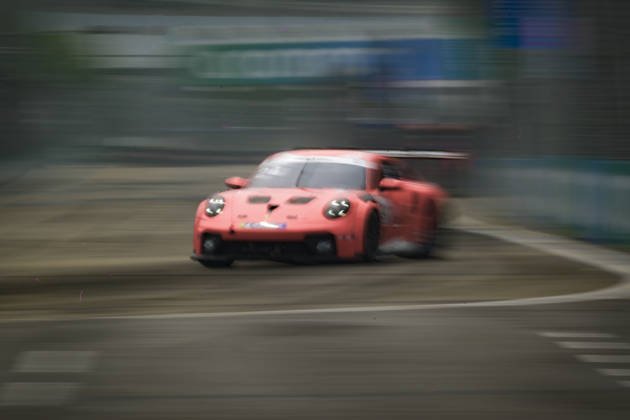 October 9, 2026, Singapore, Tamilnadu, Singapore: Porsche Carrera Cup Asia cars seen during practice on Friday, 9 October , Singapore Grand Prix 2026, Marina Bay Street Circuit, Singapore 2026. Singapore Singapore - ZUMAc251 20261009_znp_c251_002 Copyright: xVikramxChandrasekarx