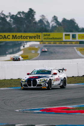 ADAC GT4 Germany, 11. + 12. Rennen Hockenheim 2026 66 BMW M4 GT4 Evo, ME Motorsport: Leon Bauchmüller, Lukas Stiefelhagen - picture by Gruppe C Photography Sachsenring Hockenheimring Bayern Germany Copyright: xGruppexCxPhotographyx