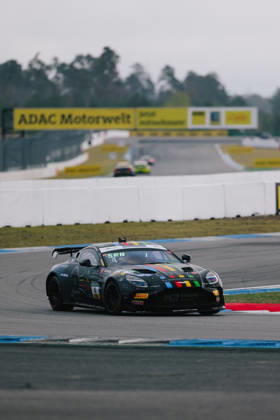 ADAC GT4 Germany, 11. + 12. Rennen Hockenheim 2026 04 Aston Martin Vantage AMR GT4 Evo, EastSide Motorsport: Jan Philipp Springob, Philipp Gogollok - picture by Gruppe C Photography Sachsenring Hockenheimring Bayern Germany Copyright: xGruppexCxPhotographyx