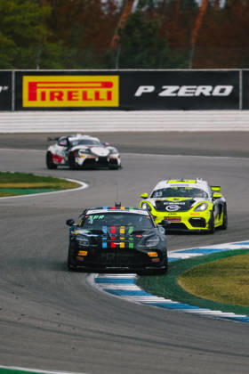 ADAC GT4 Germany, 11. + 12. Rennen Hockenheim 2026 04 Aston Martin Vantage AMR GT4 Evo, EastSide Motorsport: Jan Philipp Springob, Philipp Gogollok - picture by Gruppe C Photography Sachsenring Hockenheimring Bayern Germany Copyright: xGruppexCxPhotographyx