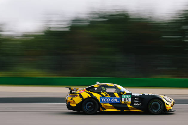 ADAC GT4 Germany, 11. + 12. Rennen Hockenheim 2026 85 Mercedes-AMG GT4, CV Performance X JP Motorsport: Kyam Potez, Jonathan Engström - picture by Gruppe C Photography Sachsenring Hockenheimring Bayern Germany Copyright: xGruppexCxPhotographyx