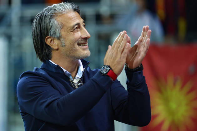 LUCERNE, SWITZERLAND - OCTOBER 06: Murat Yakin (Head Coach, Switzerland) during the UEFA Nations League match between Switzerland and North Macedonia at thermoplan arena on October 6, 2026 in Lucerne, Switzerland. Copyright: xUrsxOttigerx xSPPx Sportspressphoto_SPR249336