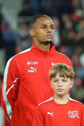 LUCERNE, SWITZERLAND - OCTOBER 06: Mohameth Djibril Ibrahima Sow (15, Switzerland) during the UEFA Nations League match between Switzerland and North Macedonia at thermoplan arena on October 6, 2026 in Lucerne, Switzerland. Copyright: xUrsxOttigerx xSPPx Sportspressphoto_SPR249363