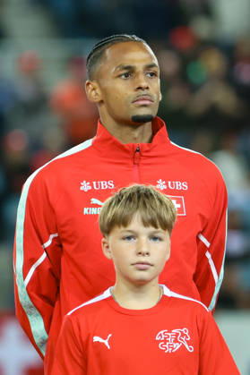 LUCERNE, SWITZERLAND - OCTOBER 06: Mohameth Djibril Ibrahima Sow (15, Switzerland) during the UEFA Nations League match between Switzerland and North Macedonia at thermoplan arena on October 6, 2026 in Lucerne, Switzerland. Copyright: xUrsxOttigerx xSPPx Sportspressphoto_SPR249365