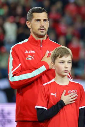 LUCERNE, SWITZERLAND - OCTOBER 06: Remo Freuler (8, Switzerland) during the UEFA Nations League match between Switzerland and North Macedonia at thermoplan arena on October 6, 2026 in Lucerne, Switzerland. Copyright: xUrsxOttigerx xSPPx Sportspressphoto_SPR249375