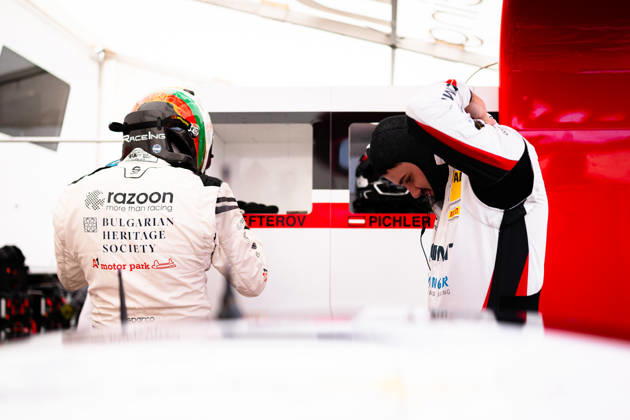 ADAC GT Masters, 11. + 12. Rennen Hockenheim 2026 14 Porsche 911 GT3 R (992), razoon - more than racing: Pavel Lefterov, Mark Kastelic - picture by Gruppe C Photography Salzburg Salzburgring Germany Copyright: xGruppexCxPhotographyx