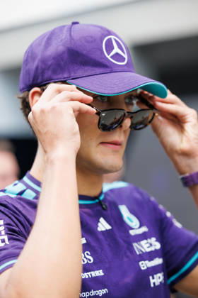 October 9, 2026, Singapore, Singapore: George Russell of Great Britain and the Mercedes-AMG PETRONAS Formula One Team in the paddock ahead of the F1 Grand Prix of Singapore at the Marina Bay Street Circuit in Singapore, Singapore. Formula 1, Singapore Grand Prix 2026, Preparations - 07 Oct 2026 - ZUMAs197 20261009_aaa_s197_018 Copyright: xGeorgexHitchensx