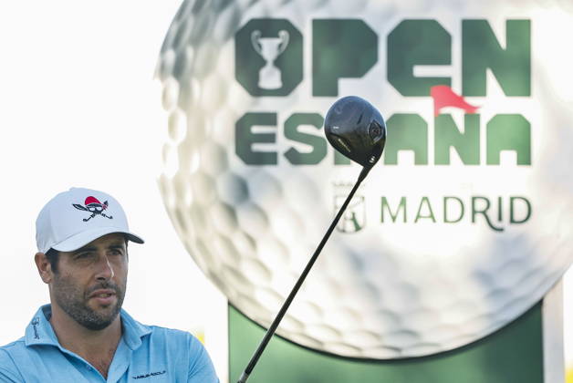 Spanish Open golf tournament - Day 2 UAE golf player Adrian Otaegui in action during the second day of the Spanish Open golf tournament at the Real Club de Campo Villa in Madrid, Spain, 09 October 2026. Madrid Spain  Copyright: xSERGIOxPEREZx