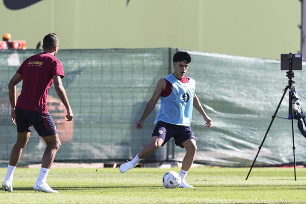 October 9, 2026, Sant Joan Despi, Barcelona, Spain: Xavi Espart during the training day of FC Barcelona, Barca ahead the Spanish League, Laliga EA Sports, football match against Getafe CF at Ciudad Esportiva Joan Gamper on October 09, 2026 in Sant Joan Despi, Barcelona, Spain. Sant Joan Despi Spain - ZUMAa181 20261009_zaa_a181_004 Copyright: xJavierxBorregox